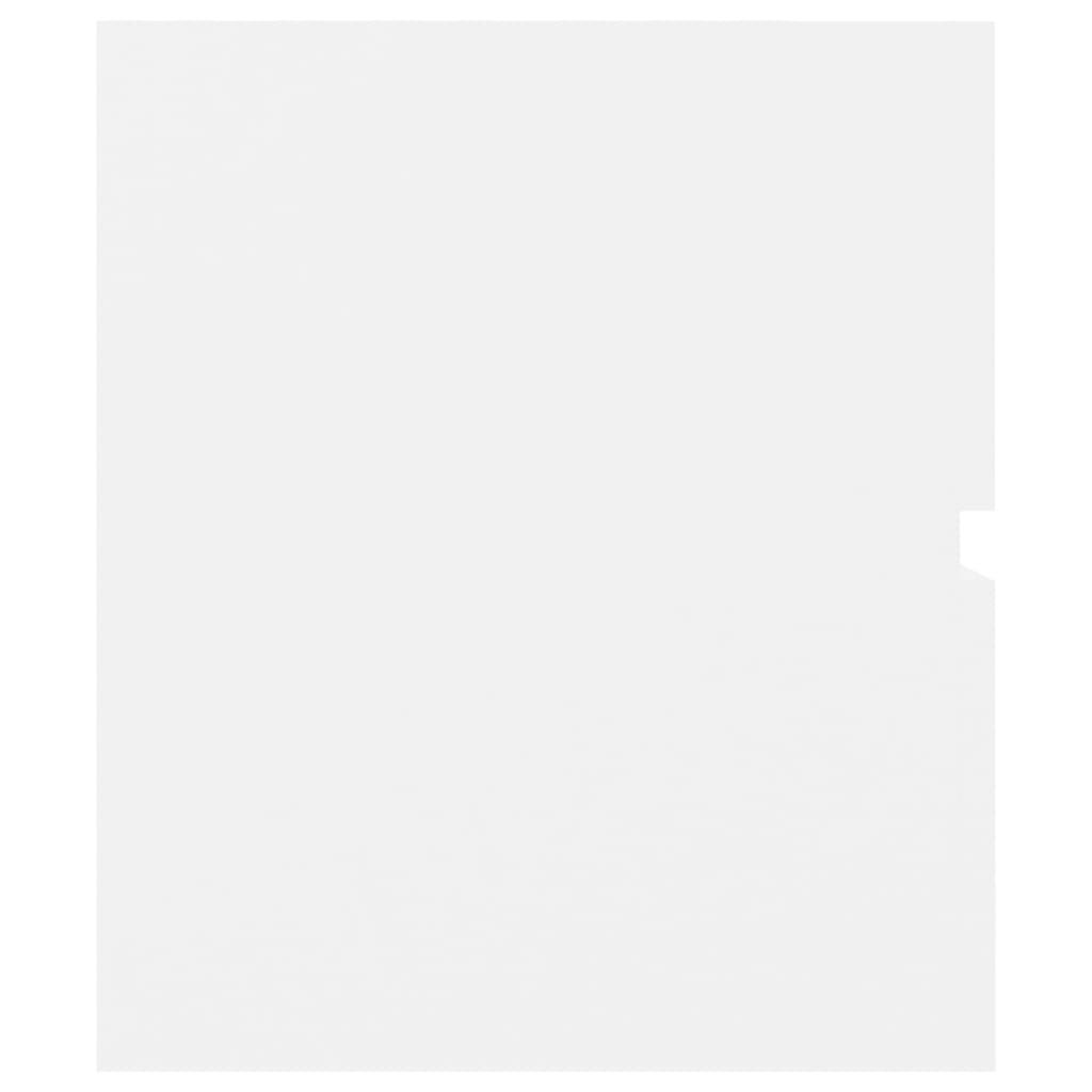 vidaXL Sink Cabinet White 80x38.5x45 cm Engineered Wood