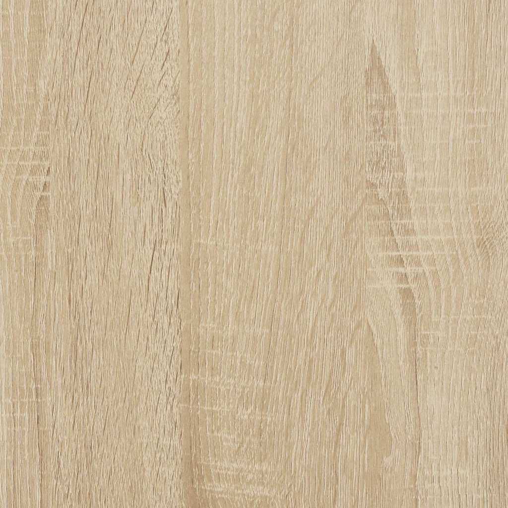 vidaXL Bedside Cabinet Sonoma Oak 38x35x56 cm Engineered Wood