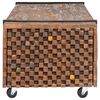 vidaXL Coffee Table 110x45x38 cm Solid Teak Wood
