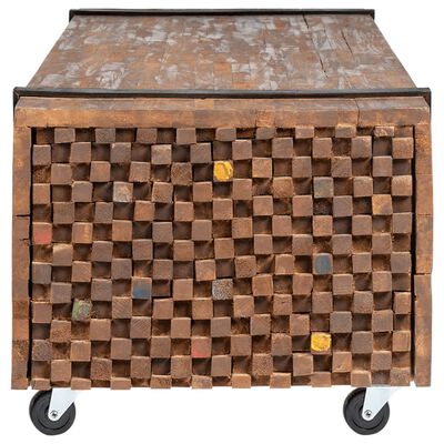 vidaXL Coffee Table 110x45x38 cm Solid Teak Wood,  vidaXL Coffee Table 110x45x38 cm Solid Teak Wood