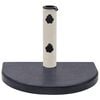 vidaXL Umbrella Base Black 40x28x4 cm Granite