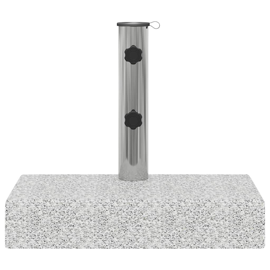 vidaXL Parasol Base Granite Rectangular 25 kg