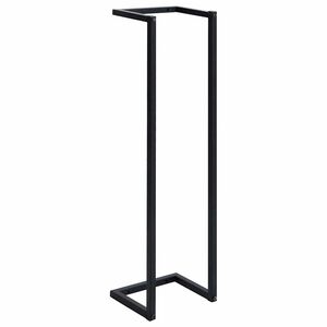 vidaXL Towel Rack Black 25x20x95 cm Iron