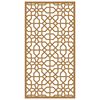 vidaXL Garden Wall Decoration 105x55 cm Corten Steel Moorish Design