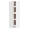 vidaXL Apothecary Cabinet White 30x42.5x150 cm Engineered Wood