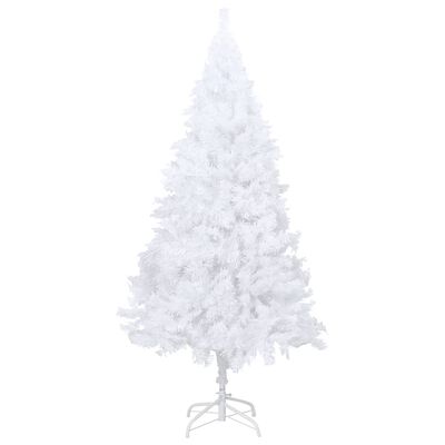 vidaXL Artificial Pre-lit Christmas Tree with Thick Branches White 120 cm, white vidaXL Artificial Pre-lit Christmas Tree with Thick Branches White 120 cm