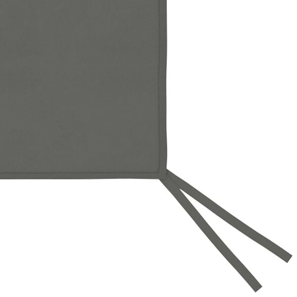 vidaXL Gazebo Sidewall with Windows 4x2 m Anthracite