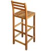 vidaXL Bar Chairs 2 pcs Solid Acacia Wood