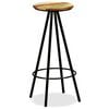 vidaXL Bar Stools 2 pcs Solid Reclaimed Wood