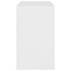 vidaXL Nesting Coffee Tables 3 pcs White Engineered Wood