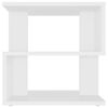 vidaXL Side Table White 40x40x40 cm Engineered Wood