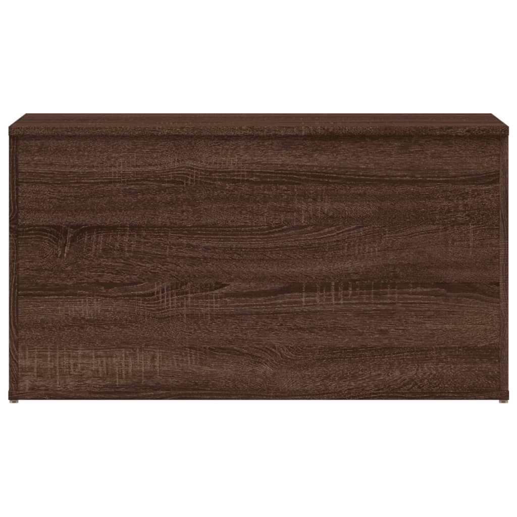 vidaXL Storage Chest Brown Oak 84x42x46 cm Engineered Wood