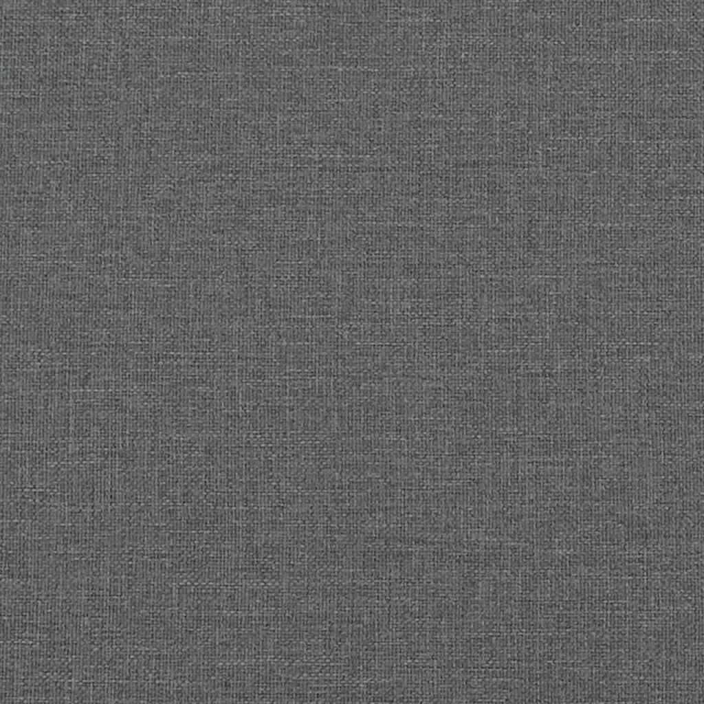 vidaXL Floor Sofa Bed 2-in-1 Dark Grey 112x174x55 cm Fabric