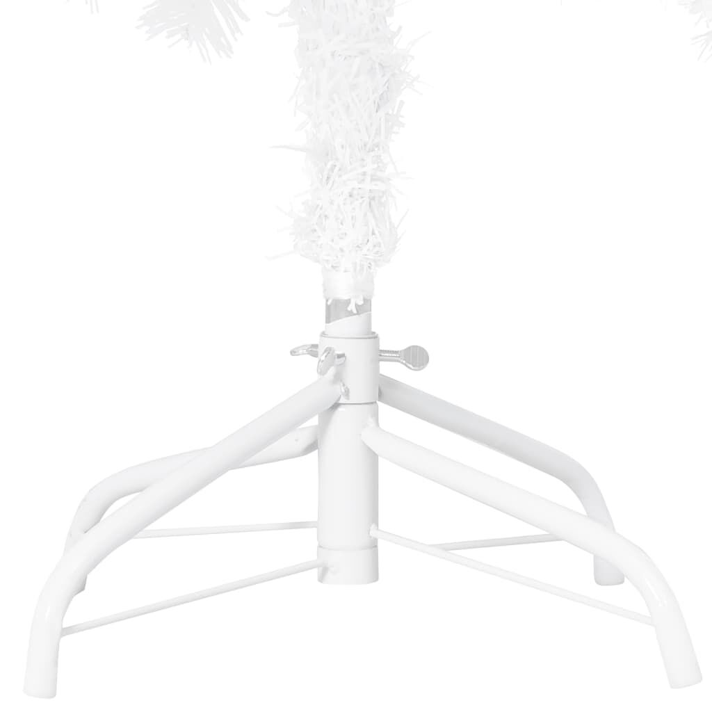 vidaXL Artificial Pre-lit Christmas Tree with Thick Branches White 120 cm