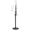 vidaXL A4 Pedestal Poster Stand Black Aluminium Alloy