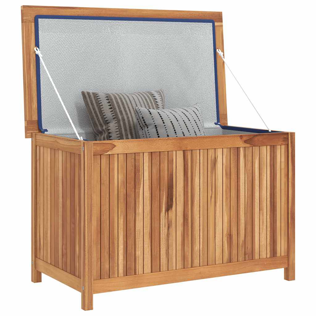 vidaXL Garden Storage Box 90x50x58 cm Solid Teak Wood