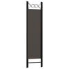 vidaXL 3-Panel Room Divider Anthracite 120x180 cm