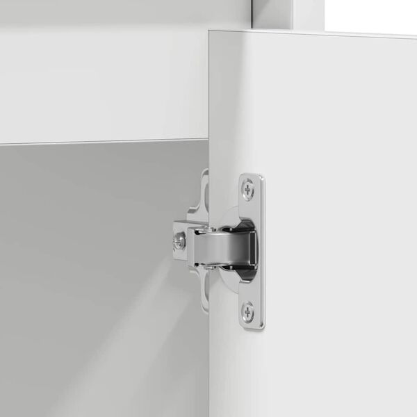 vidaXL Bathroom Cabinet White 60x33x61 cm Engineered Wood