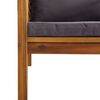 vidaXL 7 Piece Garden Lounge Set with Cushion Solid Acacia Wood