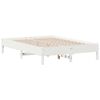 vidaXL Bed Frame without Mattress White 160x200 cm Solid Wood Pine