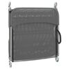 vidaXL Folding Sun Loungers 2 pcs Grey Textilene and Steel
