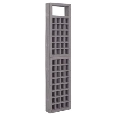 vidaXL 6-Panel Room Divider/Trellis Solid Fir Wood Grey 242.5x180 cm, grey vidaXL 6-Panel Room Divider/Trellis Solid Fir Wood Grey 242.5x180 cm