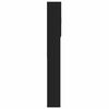 vidaXL Washing Machine Cabinet Black 64x25.5x190 cm