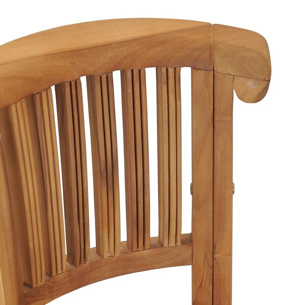vidaXL Bar Chair Solid Teak Wood