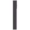 vidaXL Washing Machine Cabinet Grey 64x25.5x190 cm Engineered Wood