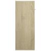 vidaXL Sideboard Sonoma Oak 60x30x75 cm Engineered Wood
