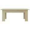 vidaXL Coffee Table Sonoma Oak 100x60x42 cm Engineered Wood