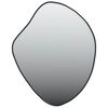 vidaXL Wall Mirror Black 60x50 cm
