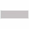 vidaXL Patio Retractable Side Awning 180x600 cm Grey