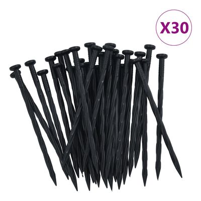 vidaXL Flexible Lawn Edging with 30 Pegs 10 m 5 cm,  vidaXL Flexible Lawn Edging with 30 Pegs 10 m 5 cm