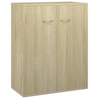 vidaXL Sideboard Sonoma Oak 60x30x75 cm Engineered Wood, sonoma oak vidaXL Sideboard Sonoma Oak 60x30x75 cm Engineered Wood