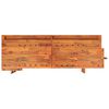 vidaXL Workbench with Drawers and Vices 192x62x83 cm Solid Wood Acacia
