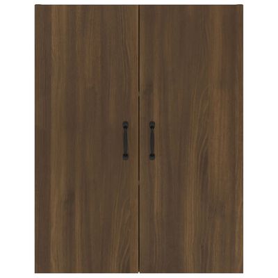 vidaXL Hanging Cabinet Brown Oak 69,5x34x90 cm Engineered Wood