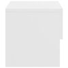 vidaXL Wall-mounted Bedside Cabinets 2 pcs White