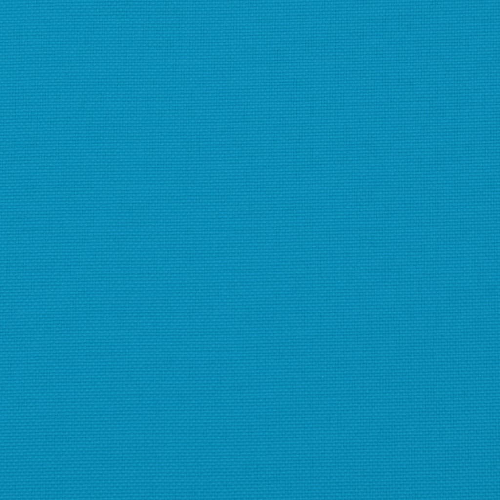 vidaXL Pallet Cushions 2pcs Light Blue 50x50x7 cm Oxford Fabric