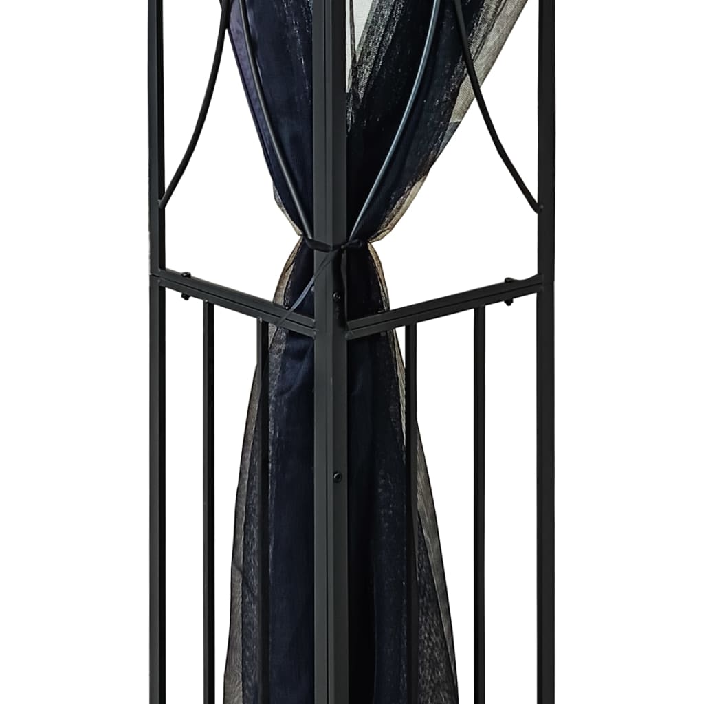 vidaXL Gazebo with Sidewalls Anthracite 300x300x270 cm Steel
