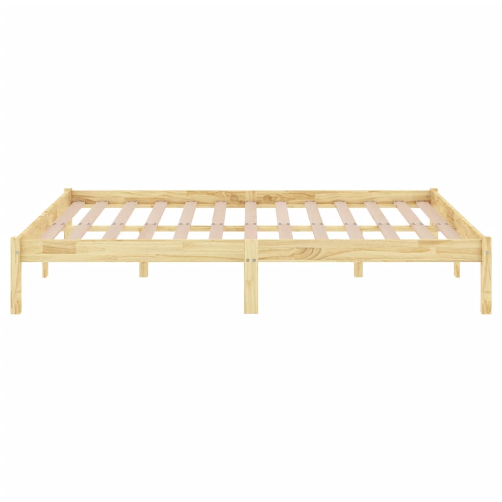 vidaXL Bed Frame without Mattress Solid Wood 120x200 cm