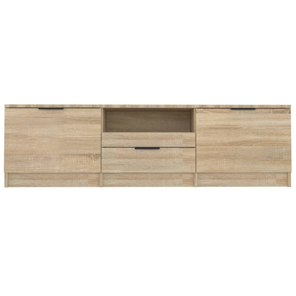 vidaXL TV Cabinet Sonoma Oak 140x35x40 cm Engineered Wood