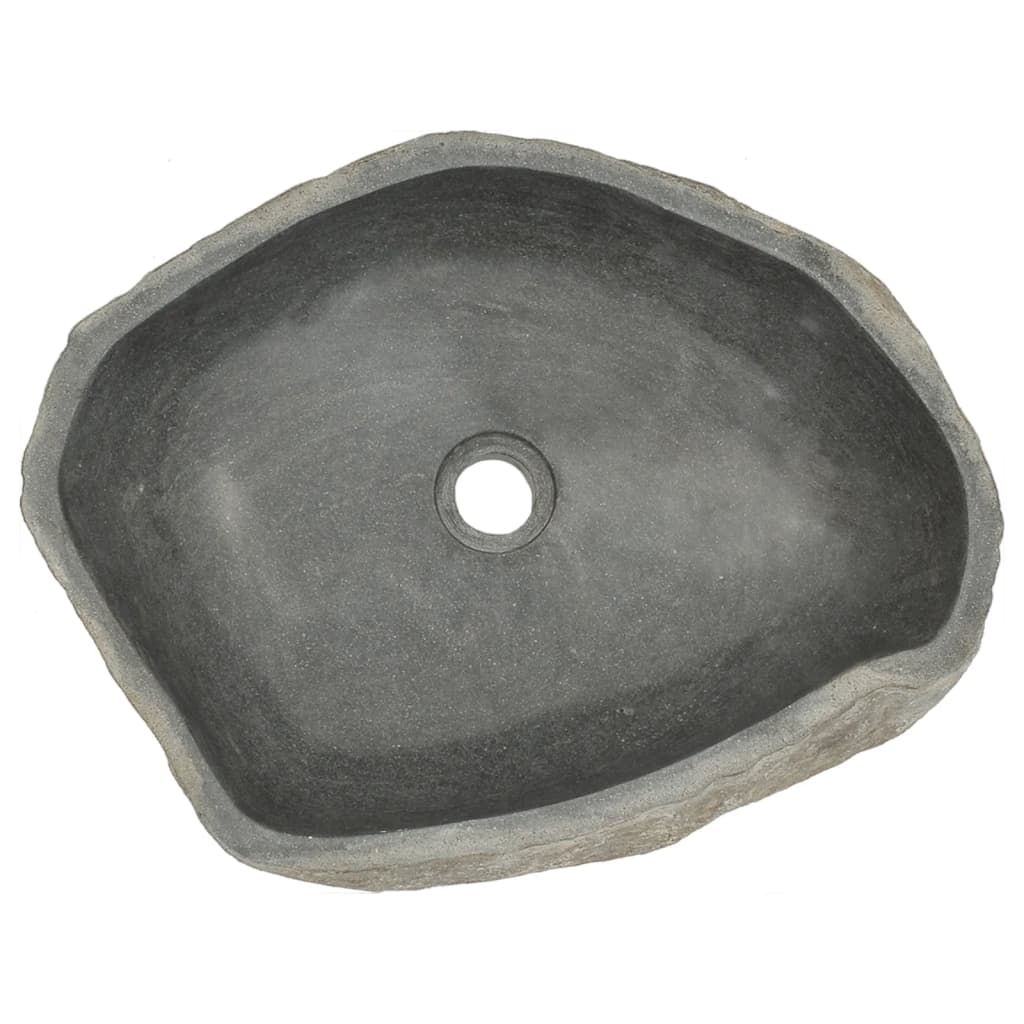 vidaXL Basin River Stone Oval (45-53)x(34-41) cm