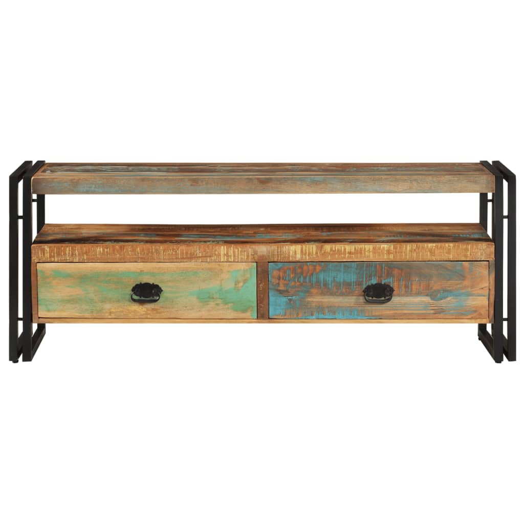 vidaXL TV Cabinet Solid Reclaimed Wood