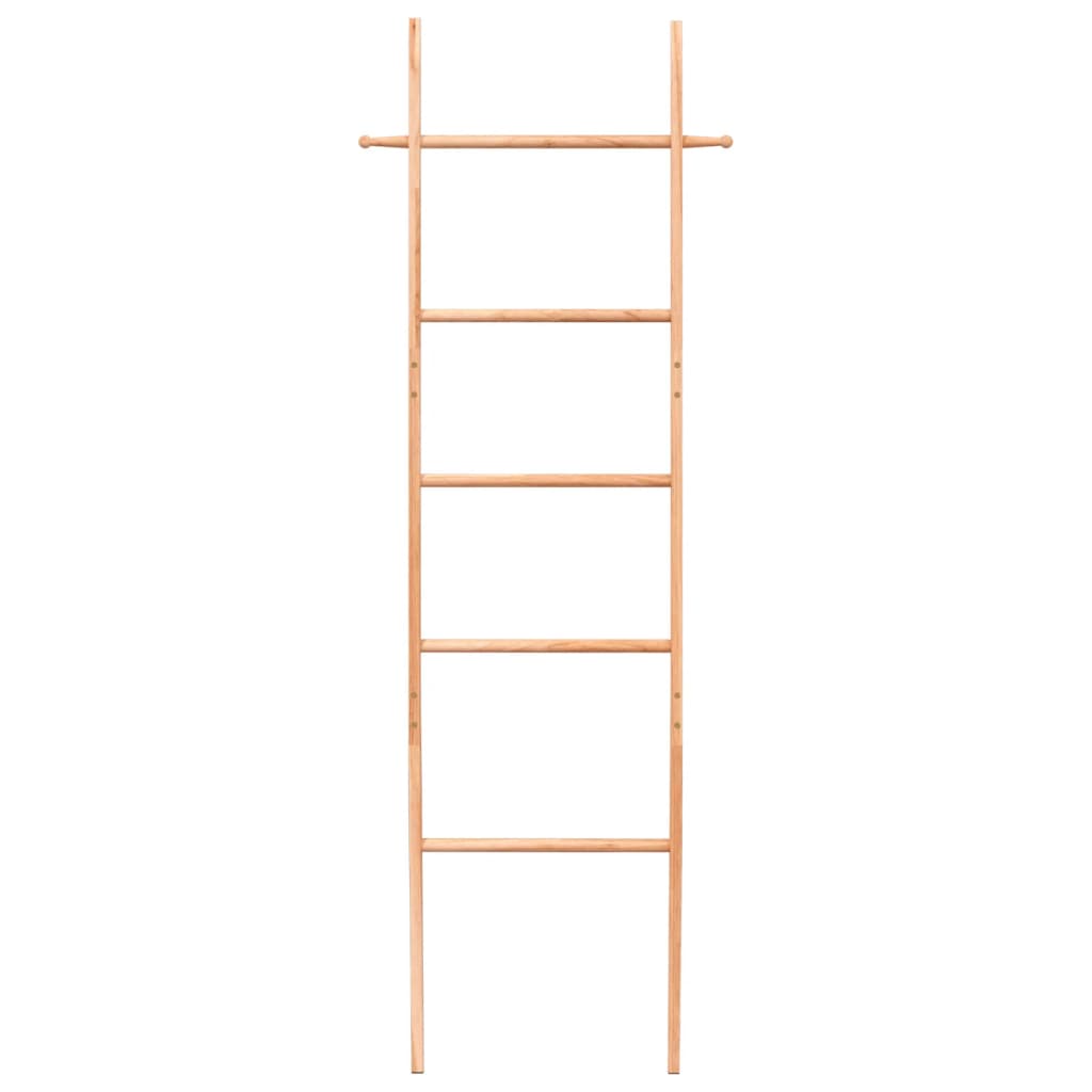 vidaXL Towel Ladder 170 cm Solid Wood Walnut