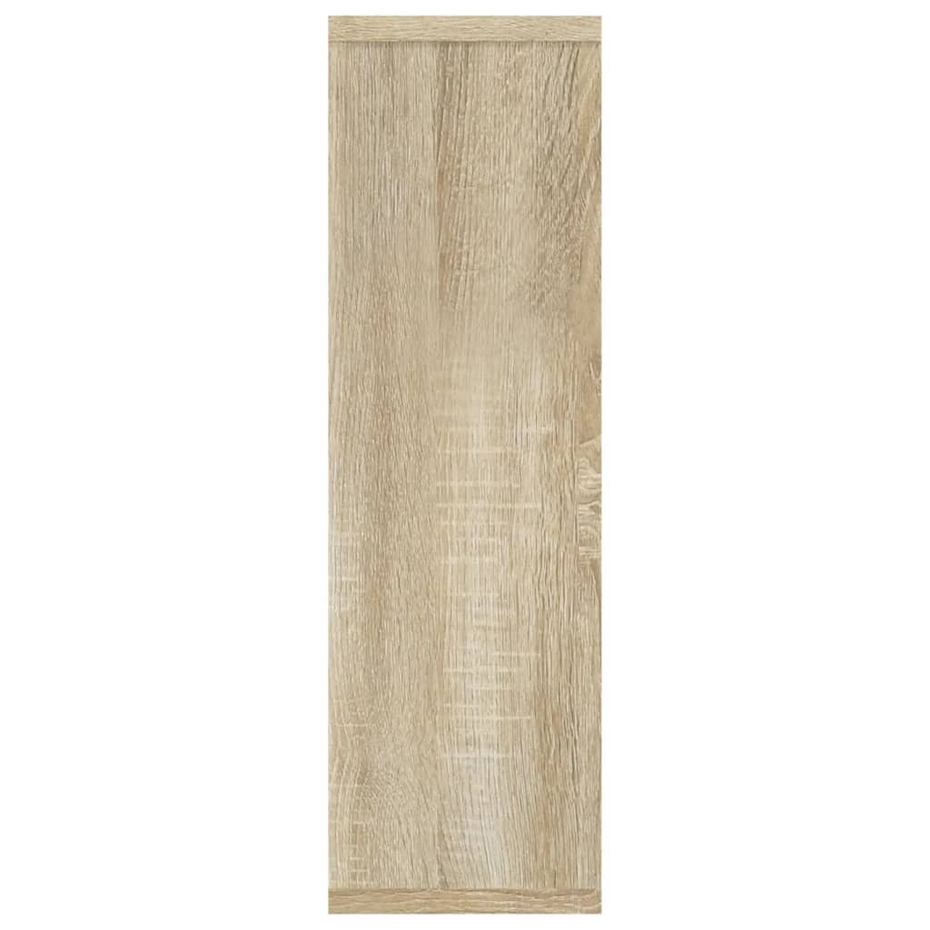 vidaXL Wall Shelf Sonoma Oak 85x16x52.5 cm Engineered Wood