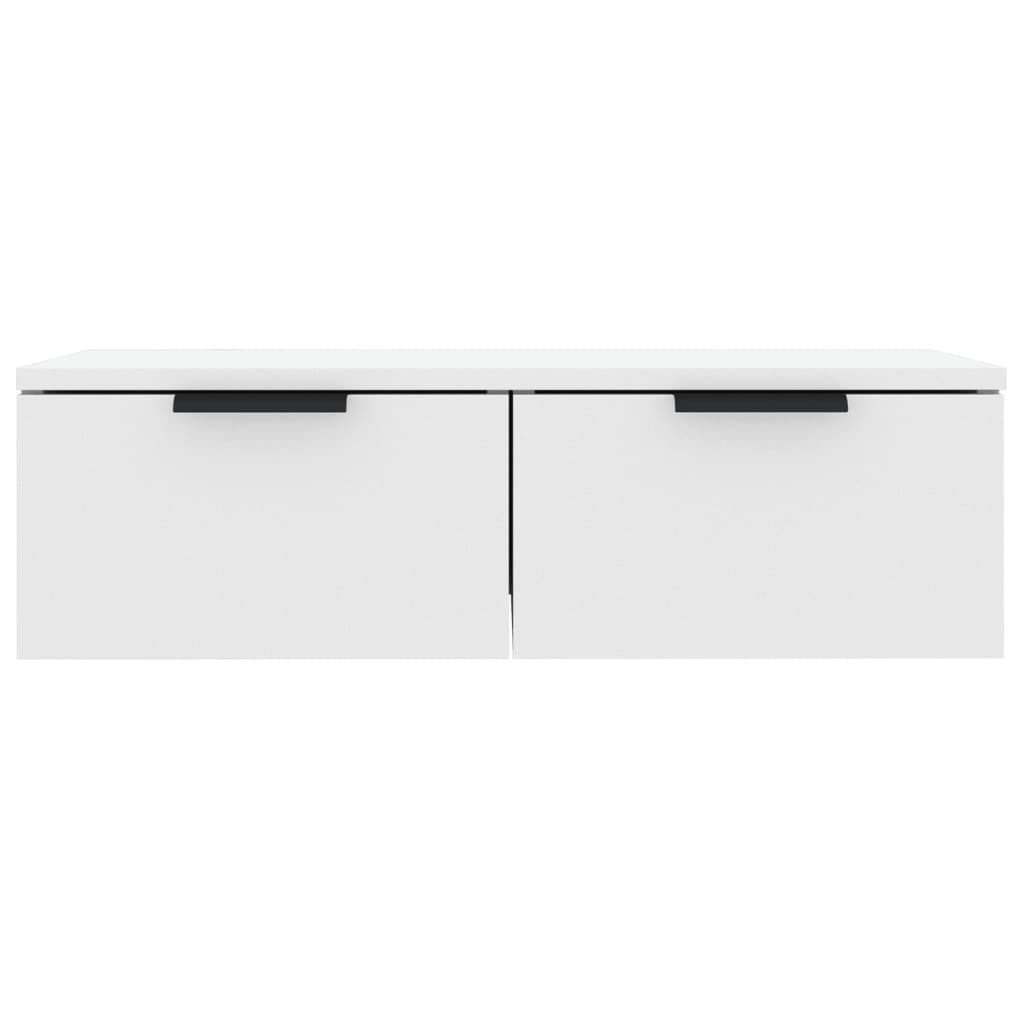 vidaXL Wall Cabinets 2 pcs White 68x30x20 cm Engineered Wood