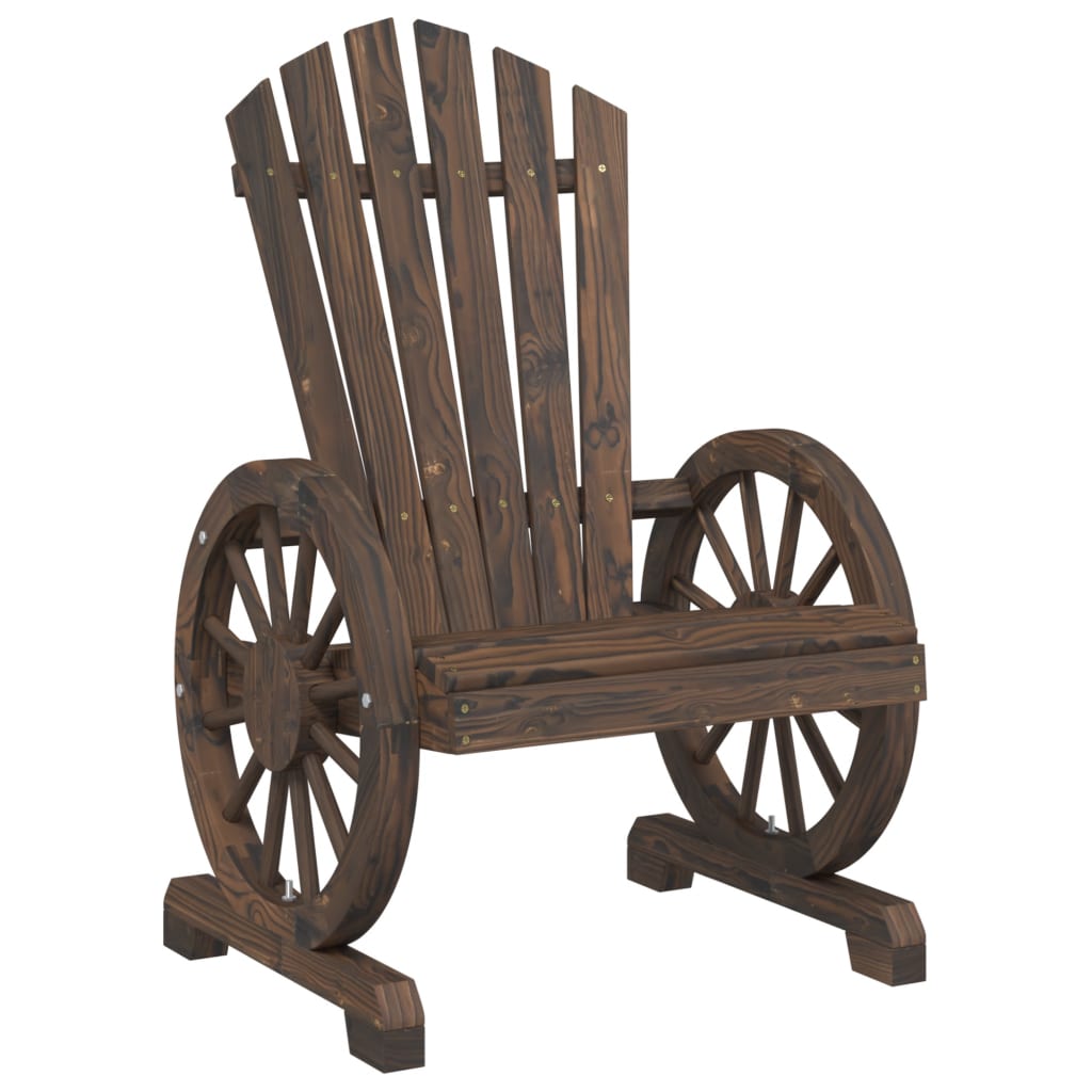 vidaXL Garden Adirondack Chair Solid Wood Fir