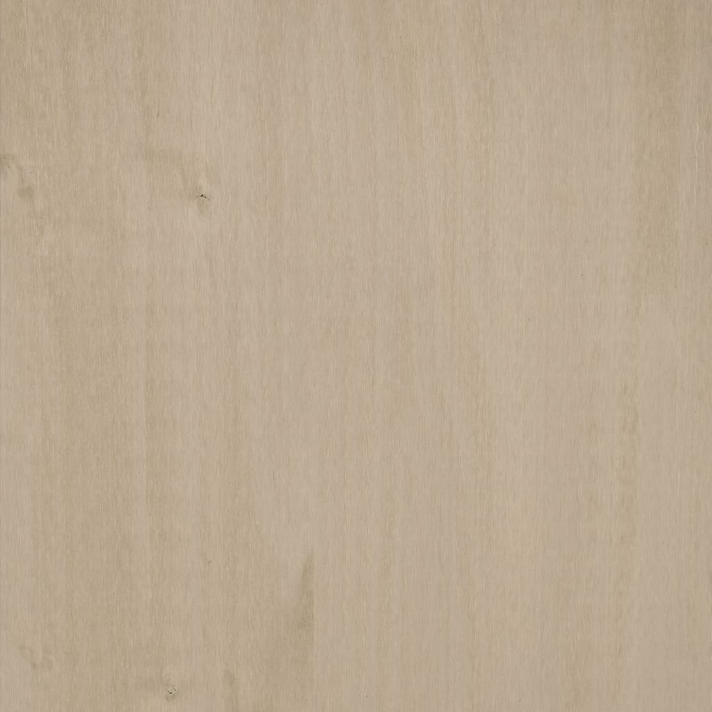 vidaXL TV Cabinet HAMAR Honey Brown 106x40x40 cm Solid Wood Pine