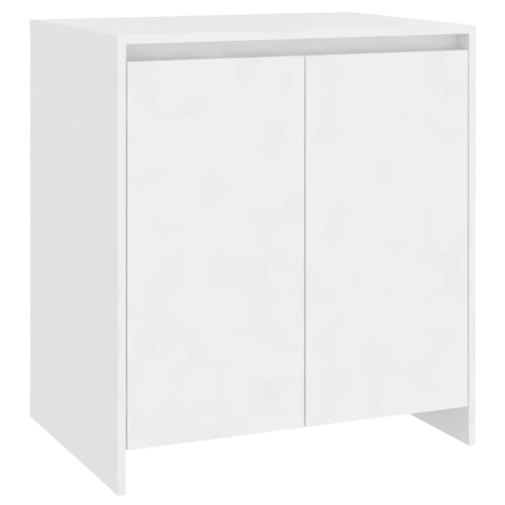 vidaXL 3 Piece Sideboard White Engineered Wood